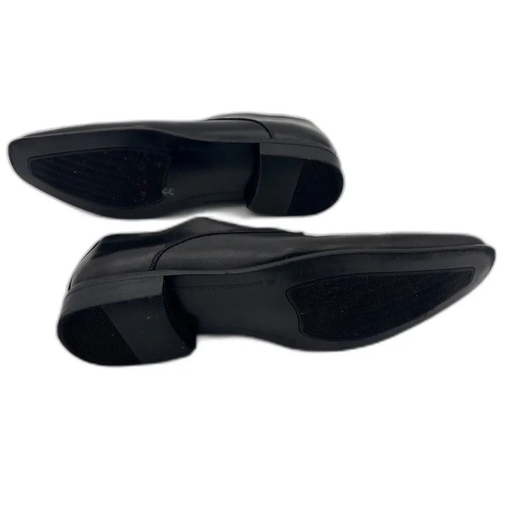 Steve Madden Men's Beaux BEAU02M1 Black Oxfords | Black Leather | Size 11